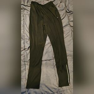Champion Black Running Pants with Zipper Pockets